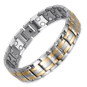Ultra Strength Magnetic Therapy Bracelet  two color Classic for men