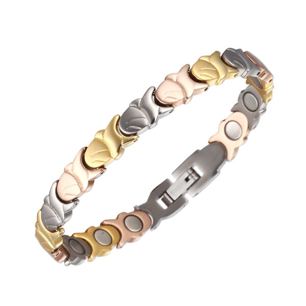 Ultra Strength Magnetic Therapy Bracelet  Three Color Classic  for women