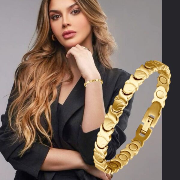 Ultra Strength Magnetic Therapy Bracelet Three Color Classic for women High Quality Titanium USMR008 - Image 14