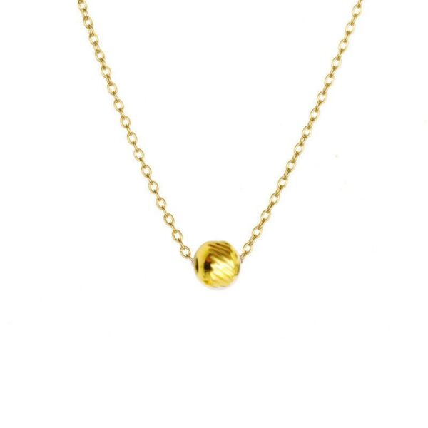 Heart-shaped Stainless Steel Pendant necklace for women (USNK003A) - Image 15
