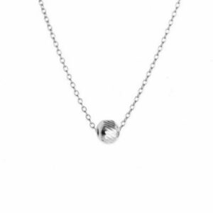 Heart-shaped Stainless Steel Pendant necklace for women (USNK002B)