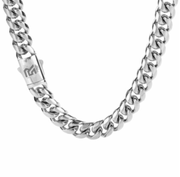 Rainsoe Brand Hip Hop Jewelry 12mm/Stainless steel Men's Necklaces(USNK) - Image 18