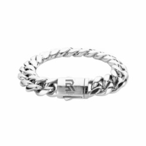 Rainsoe Brand Hip Hop Jewelry 12mm/Stainless steel Men's Necklaces(USNKE)