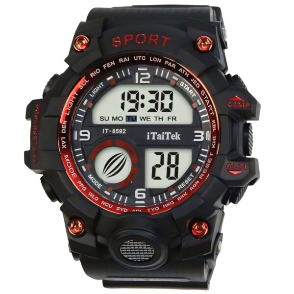 iTaiTek Luxury Digital Men Watches Sports Waterproof Electronic Mens (IT-8592) - Image 3