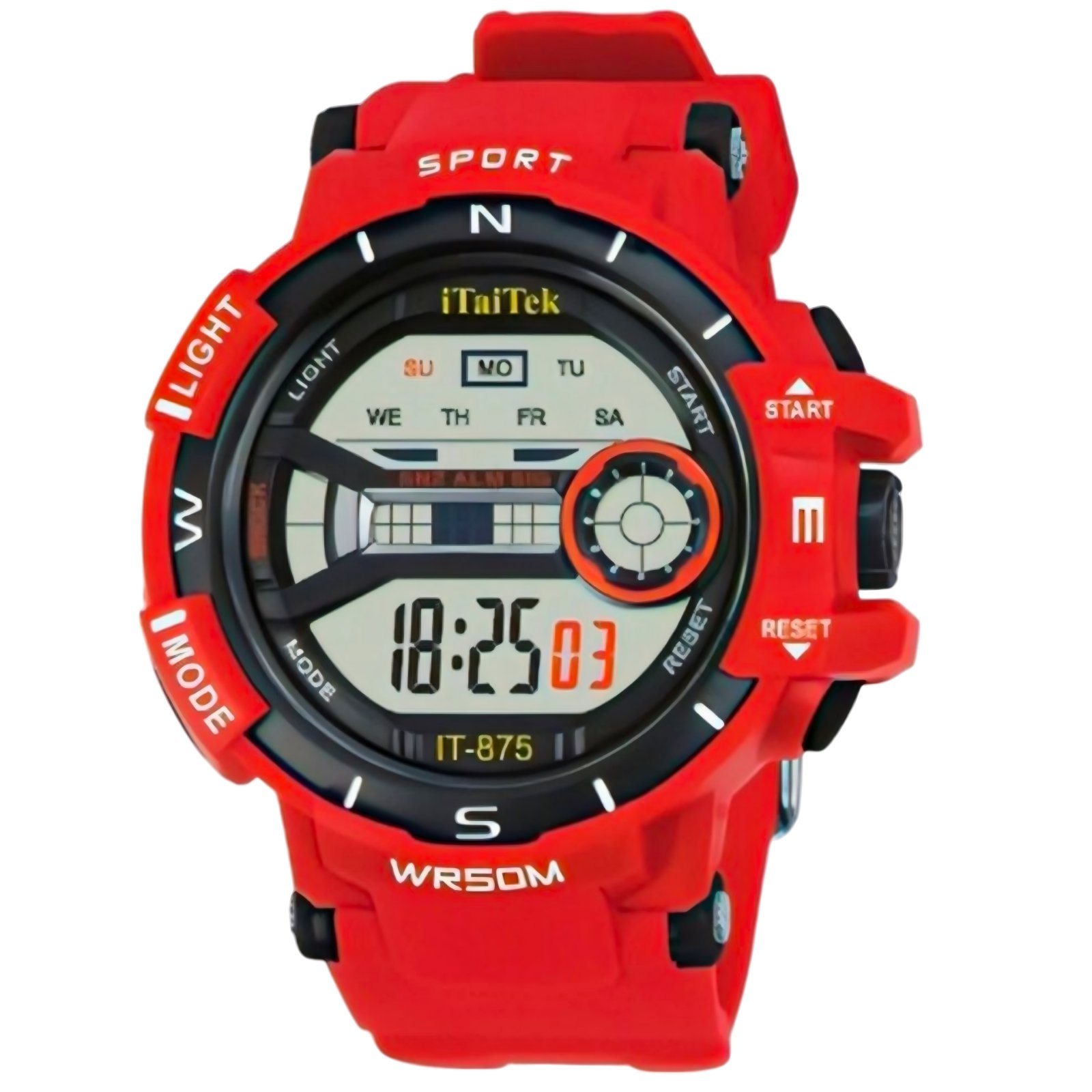 iTaiTek Luxury Digital Men Watches Sports Waterproof Electronic Mens (IT-875)