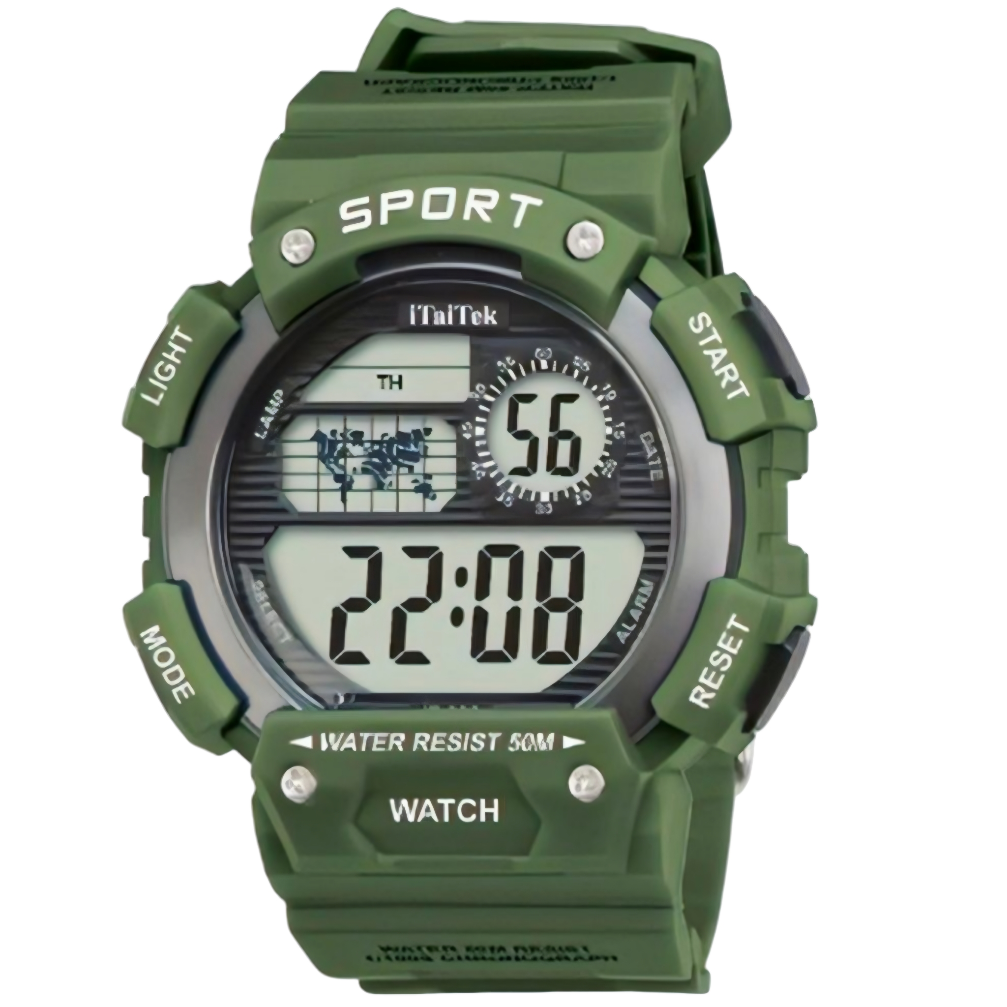 iTaiTek Luxury Digital Men Watches Sports Waterproof Electronic Mens (IT-890)Yellow Black - Image 14