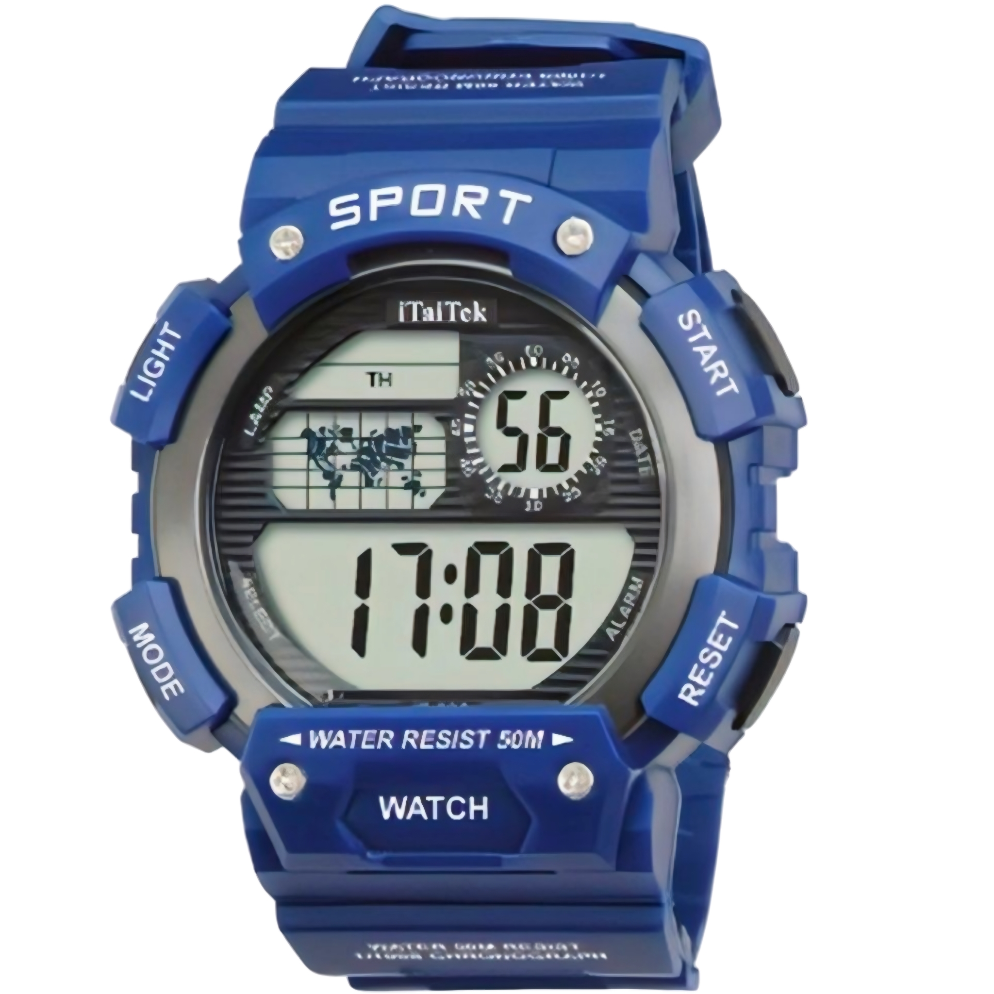 iTaiTek Luxury Digital Men Watches Sports Waterproof Electronic Mens (IT-890)Yellow Black - Image 15