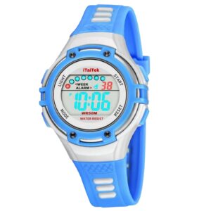 iTaiTek Luxury Digital KID Watches Sports Waterproof Electronic KIDS (IT-618)