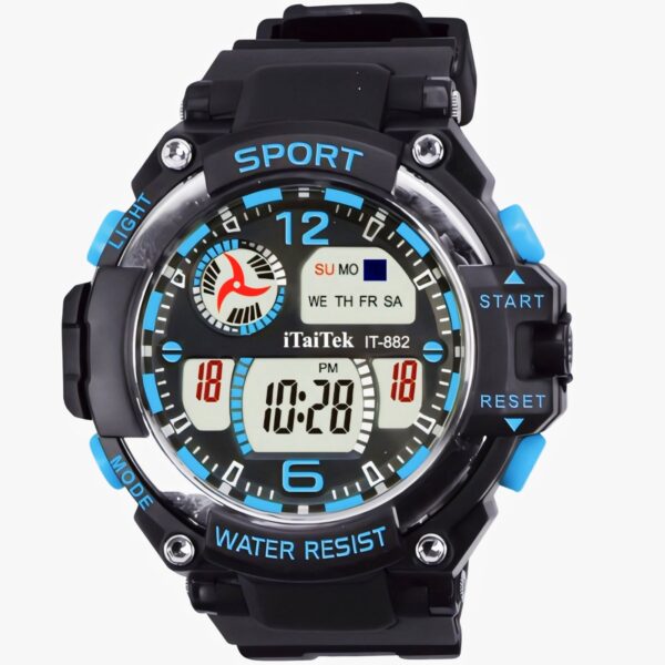 iTaiTek Luxury Digital Men Watches Sports Waterproof Electronic Mens (IT-882)