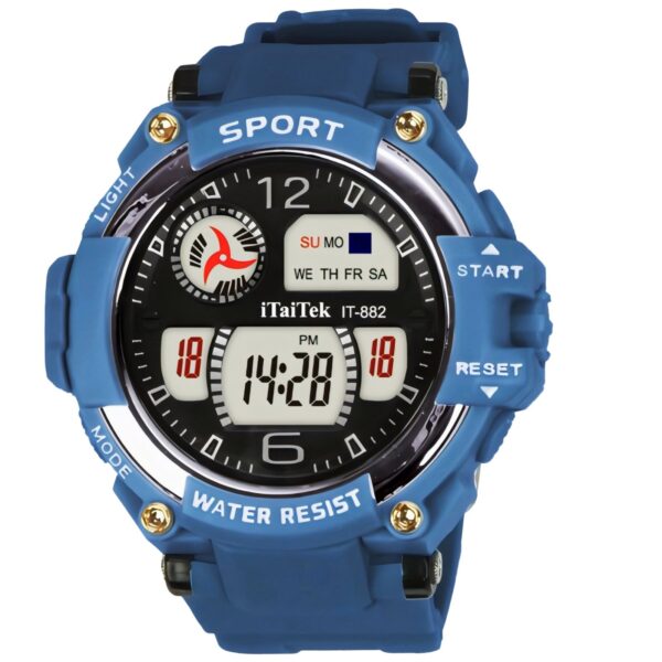 iTaiTek Luxury Digital Men Watches Sports Waterproof Electronic Mens (IT-882) - Image 4