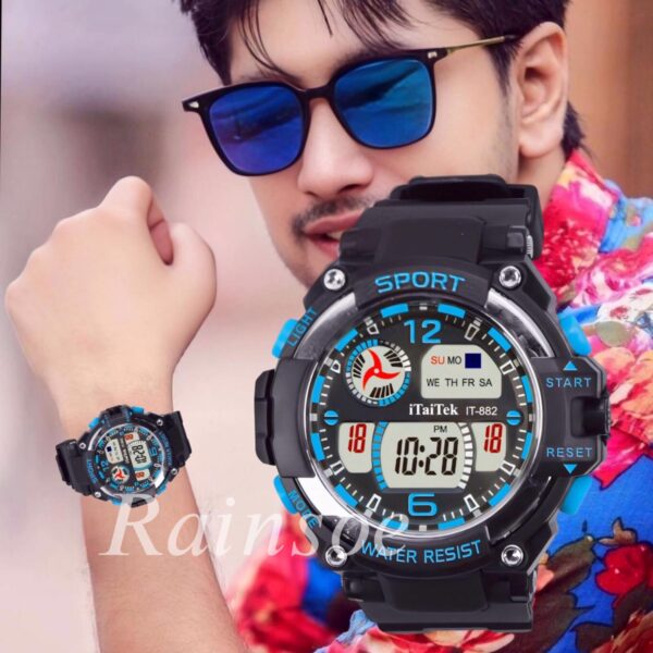 iTaiTek Luxury Digital Men Watches Sports Waterproof Electronic Mens (IT-882) - Image 10