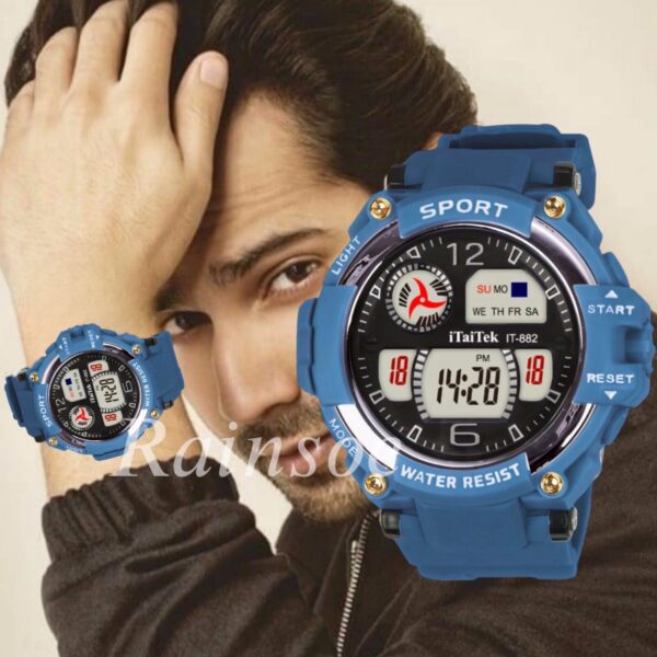 iTaiTek Luxury Digital Men Watches Sports Waterproof Electronic Mens (IT-882) - Image 11