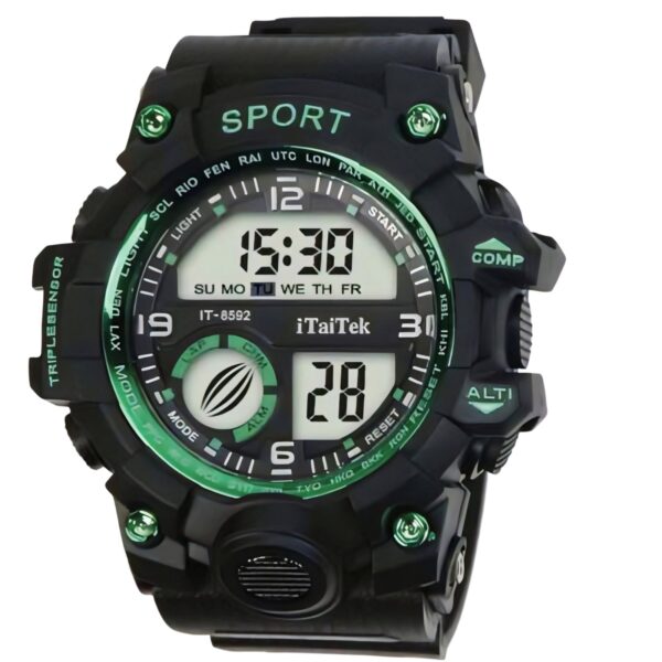 iTaiTek Luxury Digital Men Watches Sports Waterproof Electronic Mens (IT-8592)