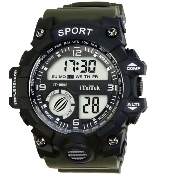 iTaiTek Luxury Digital Men Watches Sports Waterproof Electronic Mens (IT-8592) - Image 9