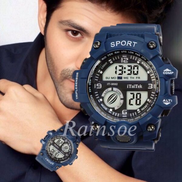 iTaiTek Luxury Digital Men Watches Sports Waterproof Electronic Mens (IT-8592) - Image 10