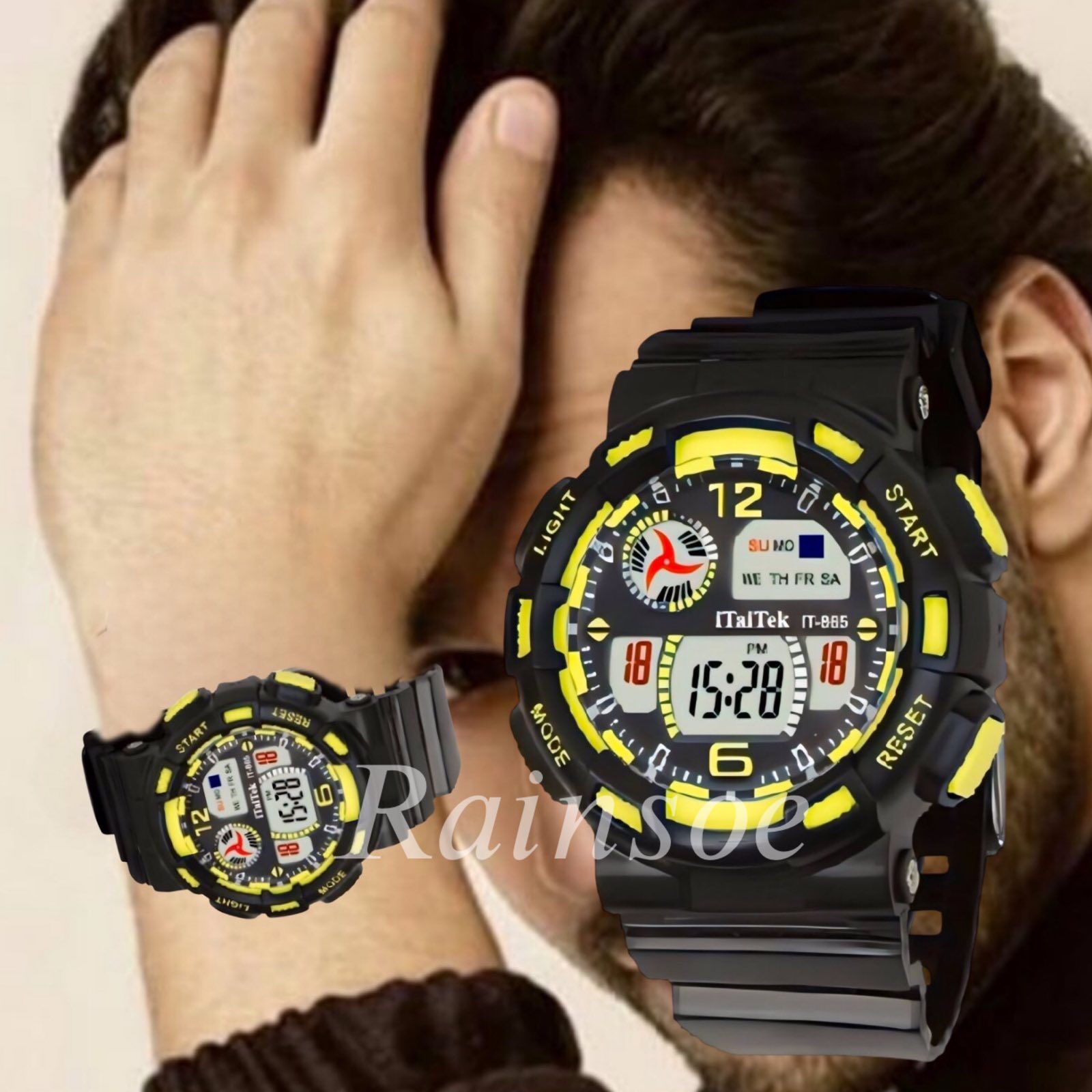 iTaiTek Luxury Digital Men Watches Sports Waterproof Electronic Mens (IT-885) - Image 9