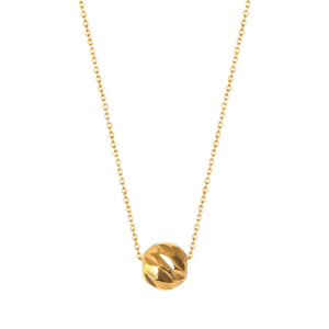 Ball-shaped Stainless Steel Pendant necklace for women USNK004