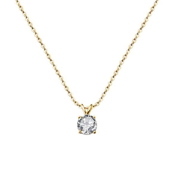 Ball-shaped Stainless Steel Pendant necklace for women USNK005A - Image 2