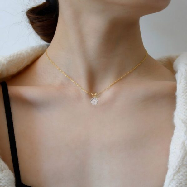 Ball-shaped Stainless Steel Pendant necklace for women USNK005A - Image 19