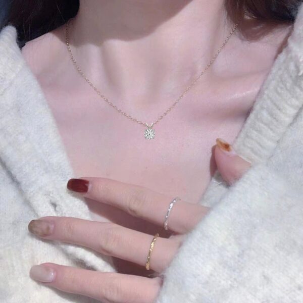 Ball-shaped Stainless Steel Pendant necklace for women USNK005A - Image 21