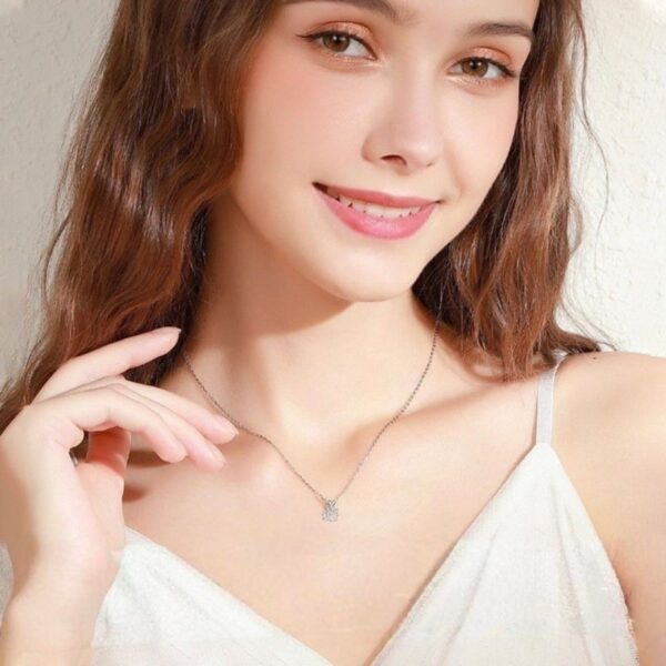 Ball-shaped Stainless Steel Pendant necklace for women USNK005A - Image 22