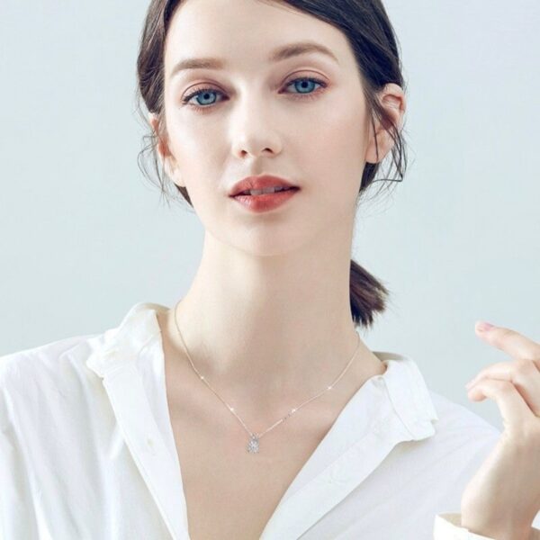 Ball-shaped Stainless Steel Pendant necklace for women USNK005A - Image 23